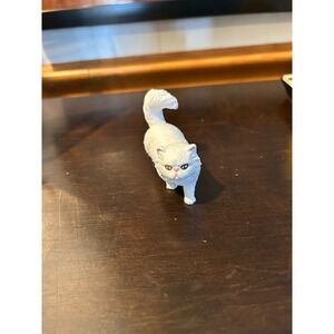 Mini Brands White Persian Cat Figurine Small Plastic Toy